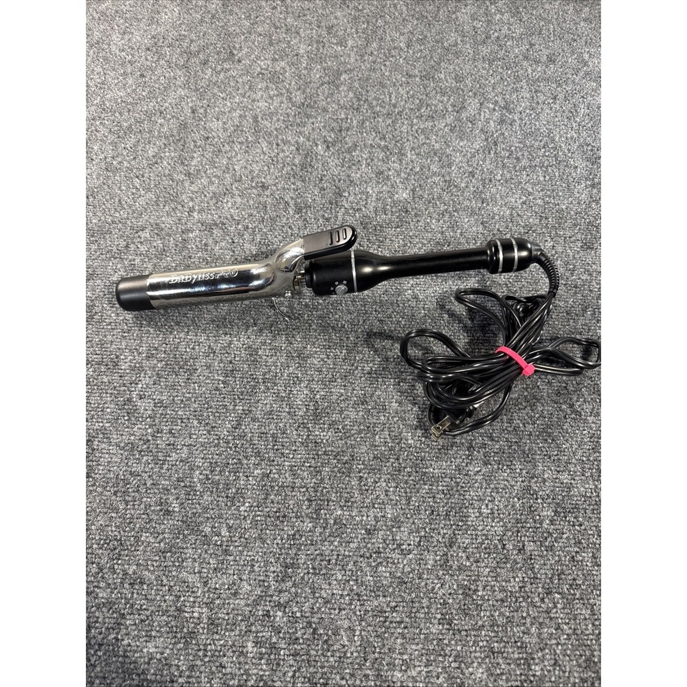 Babyliss Pro BT125TS Titanium‎ Durable Barrel Curling Iron 1 1/4" Barrel